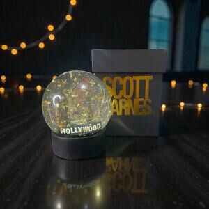 Scott Barnes Snow Globe New In Box